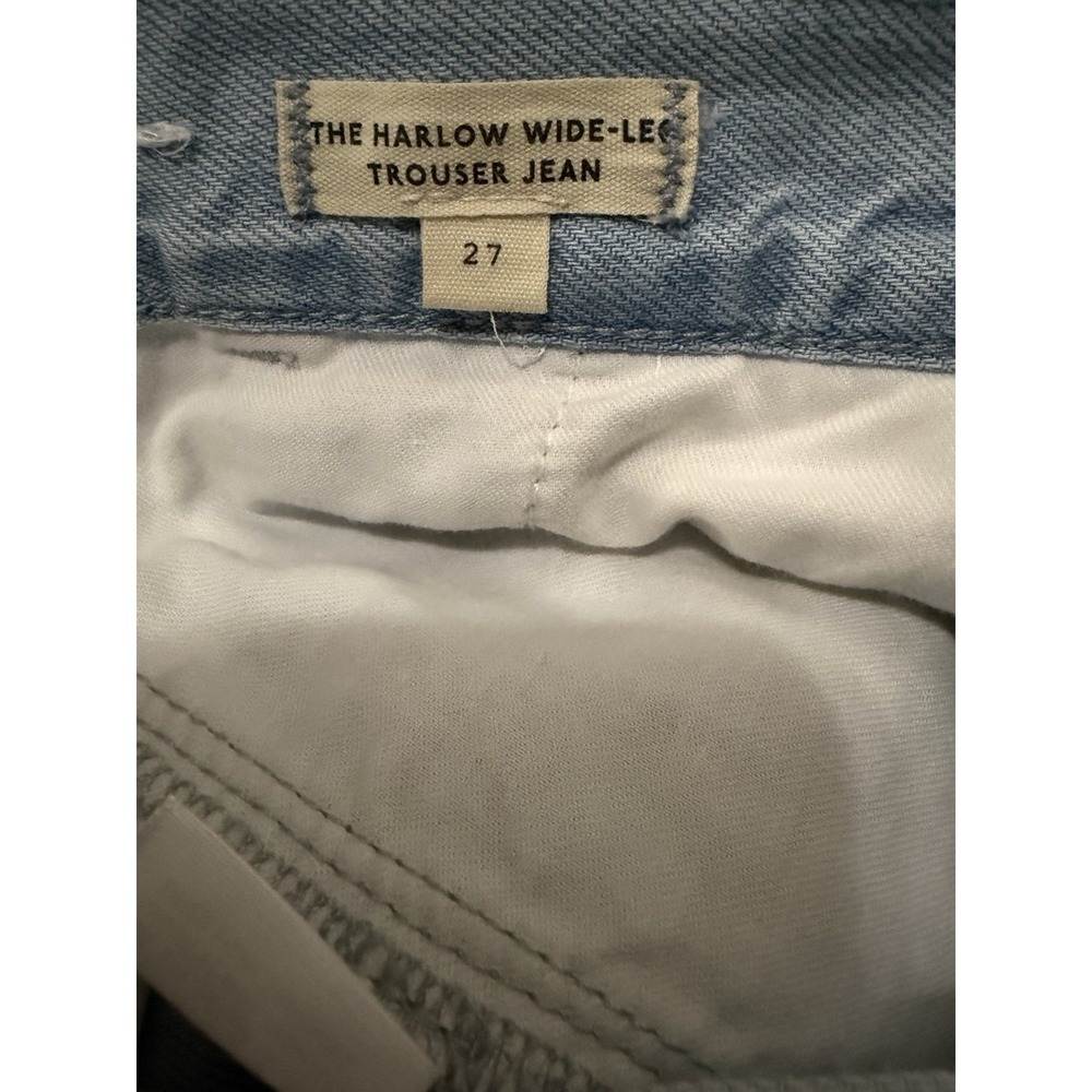 Madewell Harlow High Rise Wide Leg Jeans Light Wash Denim Women’s 27 Relaxed - Picture 6 of 9